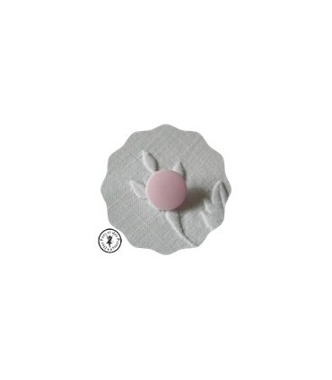 Pressions en résine KAM - Mattes - Rose bébé