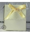 Boite cadeau jaune printanier