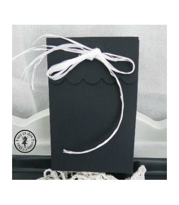 Boite cadeau noire matte