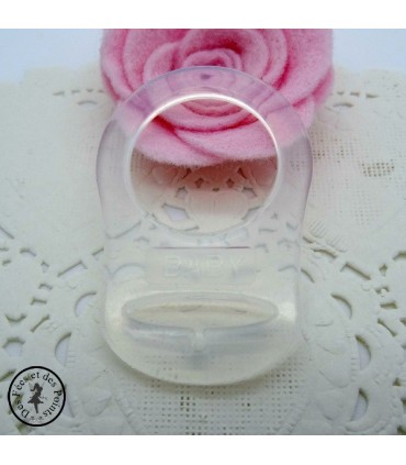 Anneau pour tétine / lolette à bouton Nuk