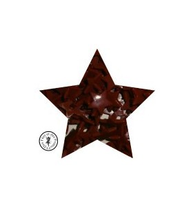 Pressions KAM - Etoile - Chocolat - B26