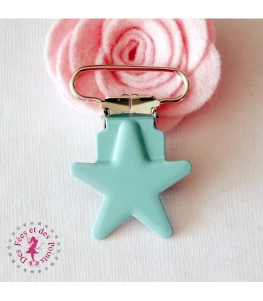 Pince métallique - Etoile - Menthe