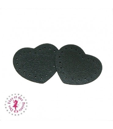 Bloqueurs fermeture éclair - Coeur Noir