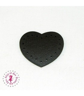 Bloqueurs fermeture éclair - Coeur Brun foncé