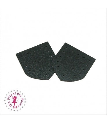 Bloqueurs fermeture éclair - Ecusson Noir