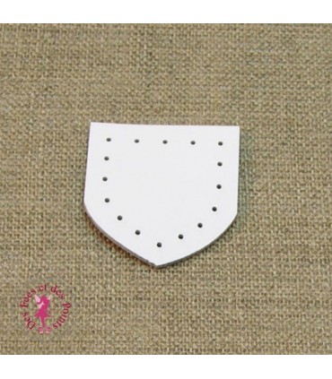 Bloqueurs fermeture éclair - Ecusson blanc