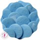 Pressions KAM - Rondes T5 Mat - Puzzle Bleu bébé D301