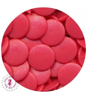 Pressions KAM - Rondes T5 mates - Fuchsia - B33