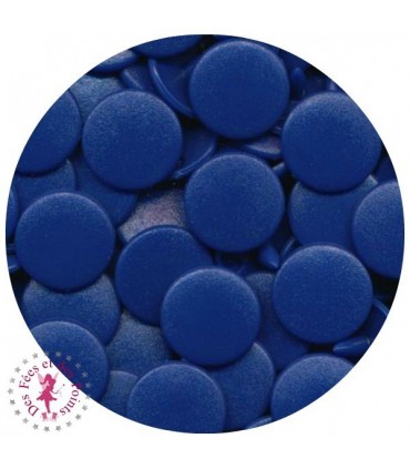 Pressions KAM - Rondes T5 mates - Bleu marine - B58