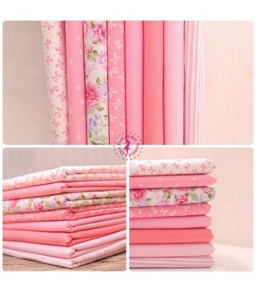 Coupons "Hymne au Printemps" - Coton - 40 x 50 cm - 8 pièces