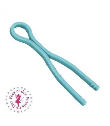 Support à canette vert d'eau