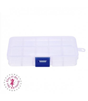 Boite rectangulaire à compartiments