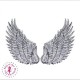 Ailes d'ange argent
