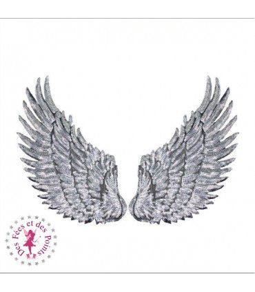 Ailes d'ange argent