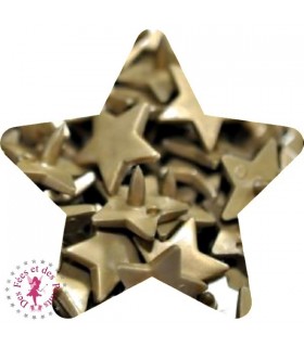 Pressions KAM - Etoile - Bronze Or - B11