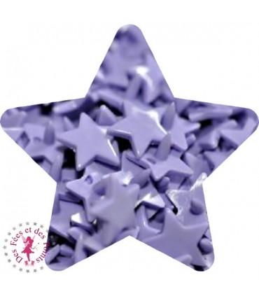 Pressions KAM - Etoile - Lavande - B28