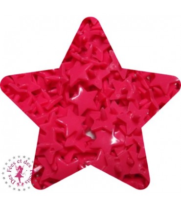 Pressions KAM - Etoile - Fuchsia - B33