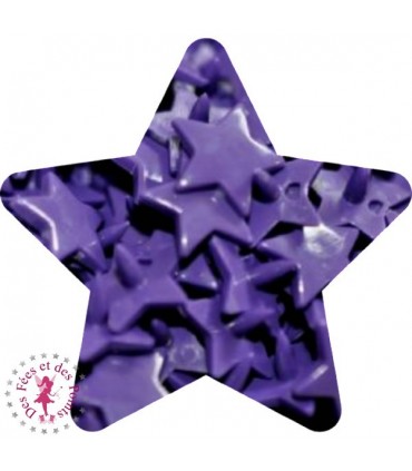 Pressions KAM - Etoile - Violet - B35 
