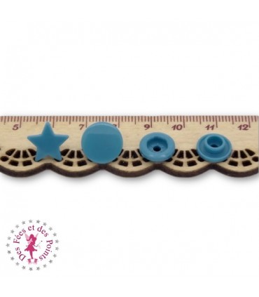 Pressions KAM - Etoile - Turquoise - B46