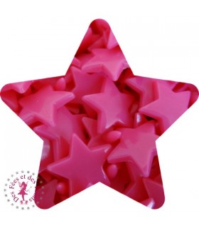 Pressions KAM - Etoile - Rose Flashy - B47