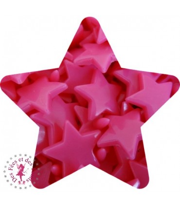 Pressions KAM - Etoile - Rose Flashy - B47