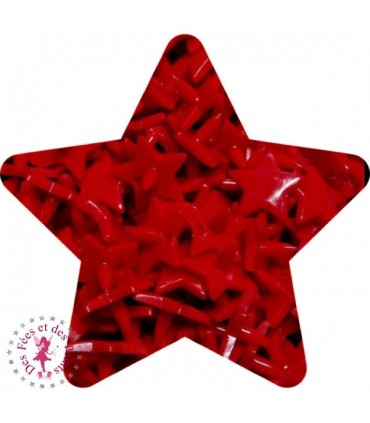Pressions KAM - Etoile - Rouge Intense - B54