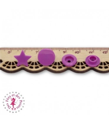 Pressions KAM - Etoile - Violine - B56