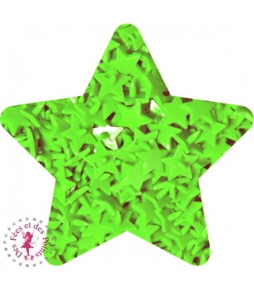 Pressions KAM - Etoile - Vert Flashy - B50