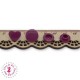 Pressions KAM - Coeur - Aubergine - B34