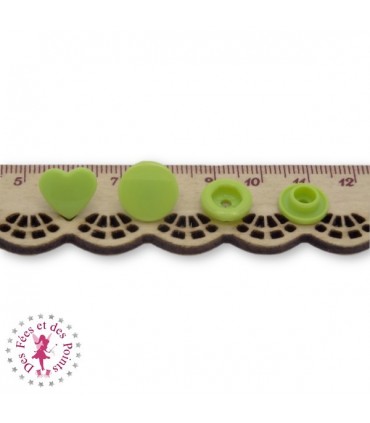 Pressions KAM - Coeur - Anis - B44