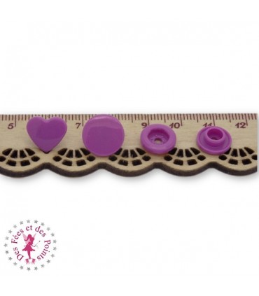 Pressions KAM - Coeur - Violine - B56