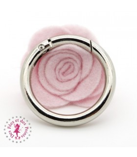 Anneau avec ouverture à charnière ø 41.5 mm - Argent