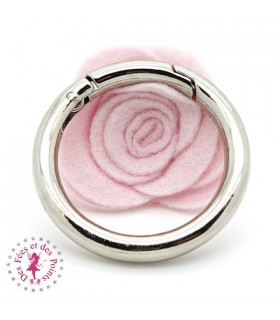 Anneau avec ouverture à charnière ø 46 mm - Argent